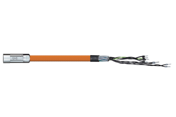 readycable® encoder cable suitable for LTi DRIVES KM3-KSxxx, base cable, PUR 7.5 x d