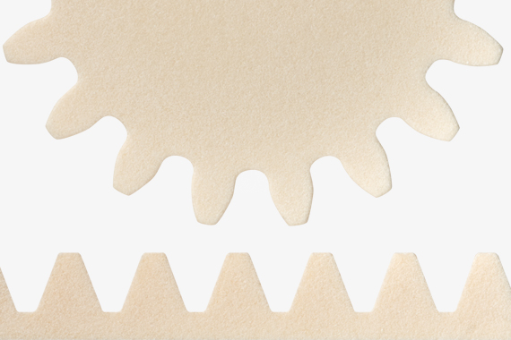 3D baskı kremayerli dişli