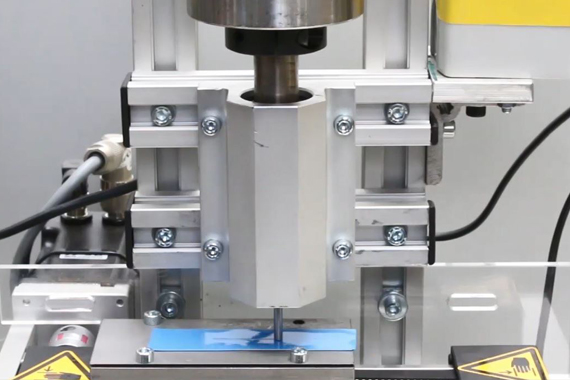 Test for abrasion of tribo-tape