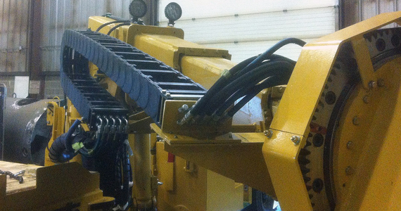 Tünel açma çalışmaları için iş platformu