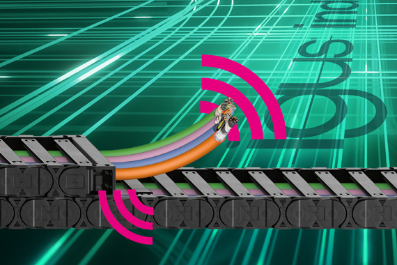 Enerji besleme sistemi verileri aktarıyor