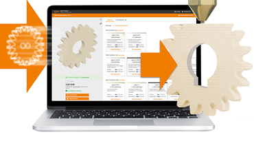 3D olarak basılmış dişli siparişi verin