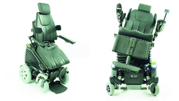 Tekerlekli sandalyelerde 3D koltuk modülü