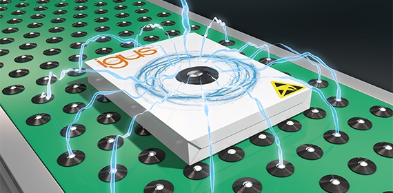 ESD bileşeni: antistatik bilyalı transfer ünitesi