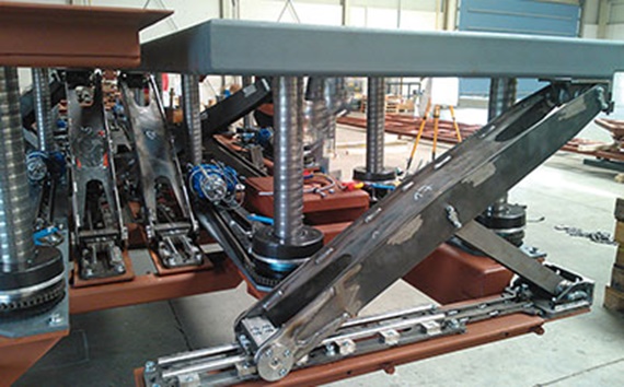 Sahne platformu SBS Bühnentechnik GmbH