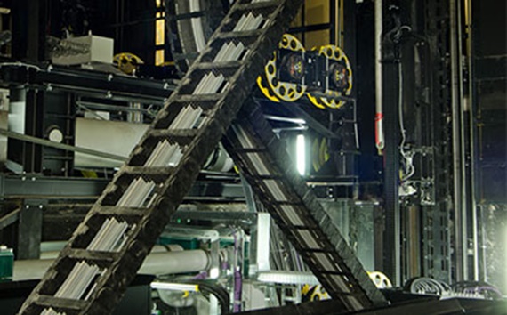 e-spool ve zigzag sistemleri, sahne platformlarında