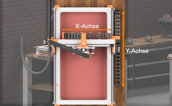 DIY CNC freze makinesi