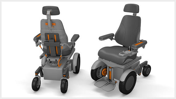igus ürünleri ile tekerlekli sandalye