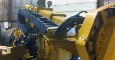 Tünel açma çalışmaları için iş platformu