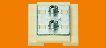 Aşırı kalıplanmış drylin® N kılavuz taşıyıcı