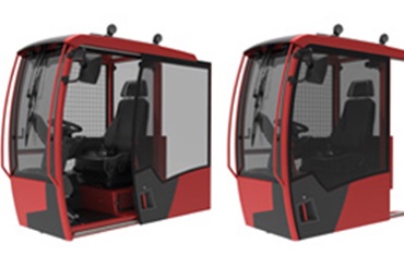 Sürgülü kapısı drylin® lineer teknolojiye sahip kabin