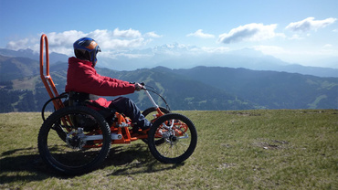 Mont Blanc Mobility'den arazi tipi tekerlekli sandalye