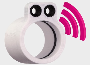 Sensörlü aşınmaya dayanıklı 3D baskı parçası