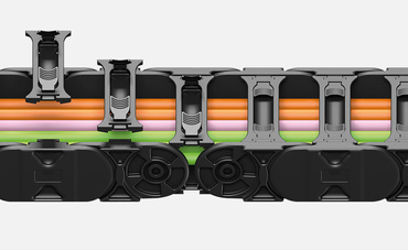E4Q hareketli kablo kanalı