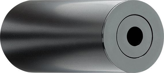 xiros® kılavuz makaralar siyah eloksal alüminyumdandır